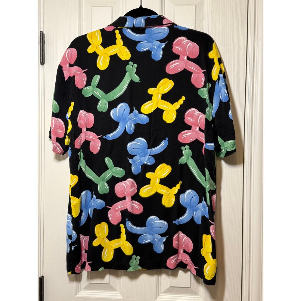 Forever 21 Men’s XL Balloon Animal Shirt | Bold Streetwear Y2K Party Vibe - Picture 3 of 7